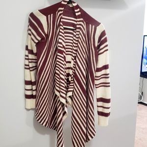 Pink rose open style cardigan